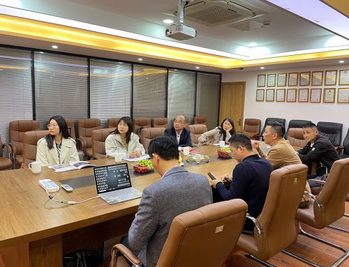 武汉警官职业学院黄教授一行莅临巨感物联调研考察